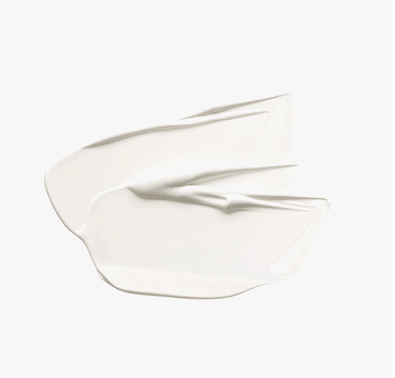Oil Free Moisturizer cream swatch on a white background