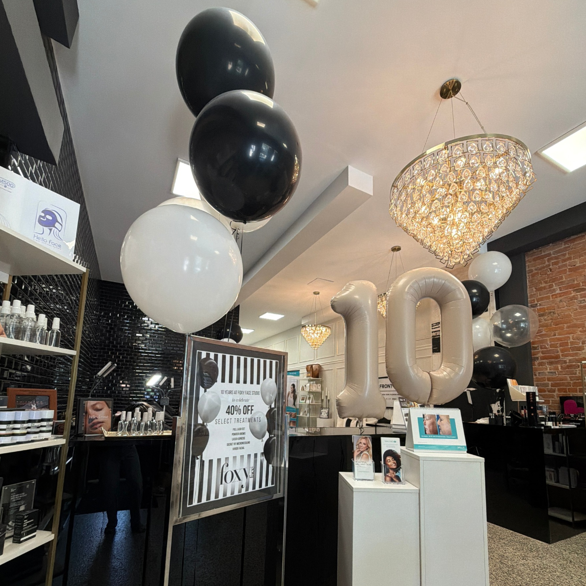 We are Celebrating 10 Years at Foxy Face Studio