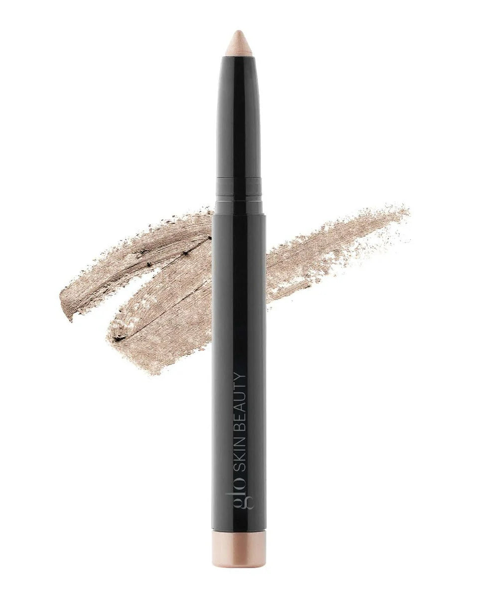 Beam Cream Stay shadow stick with a swatch of color on a white background
