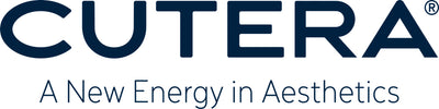 CUTERA logo with tagline 'A New Energy in Aesthetics' on a white background