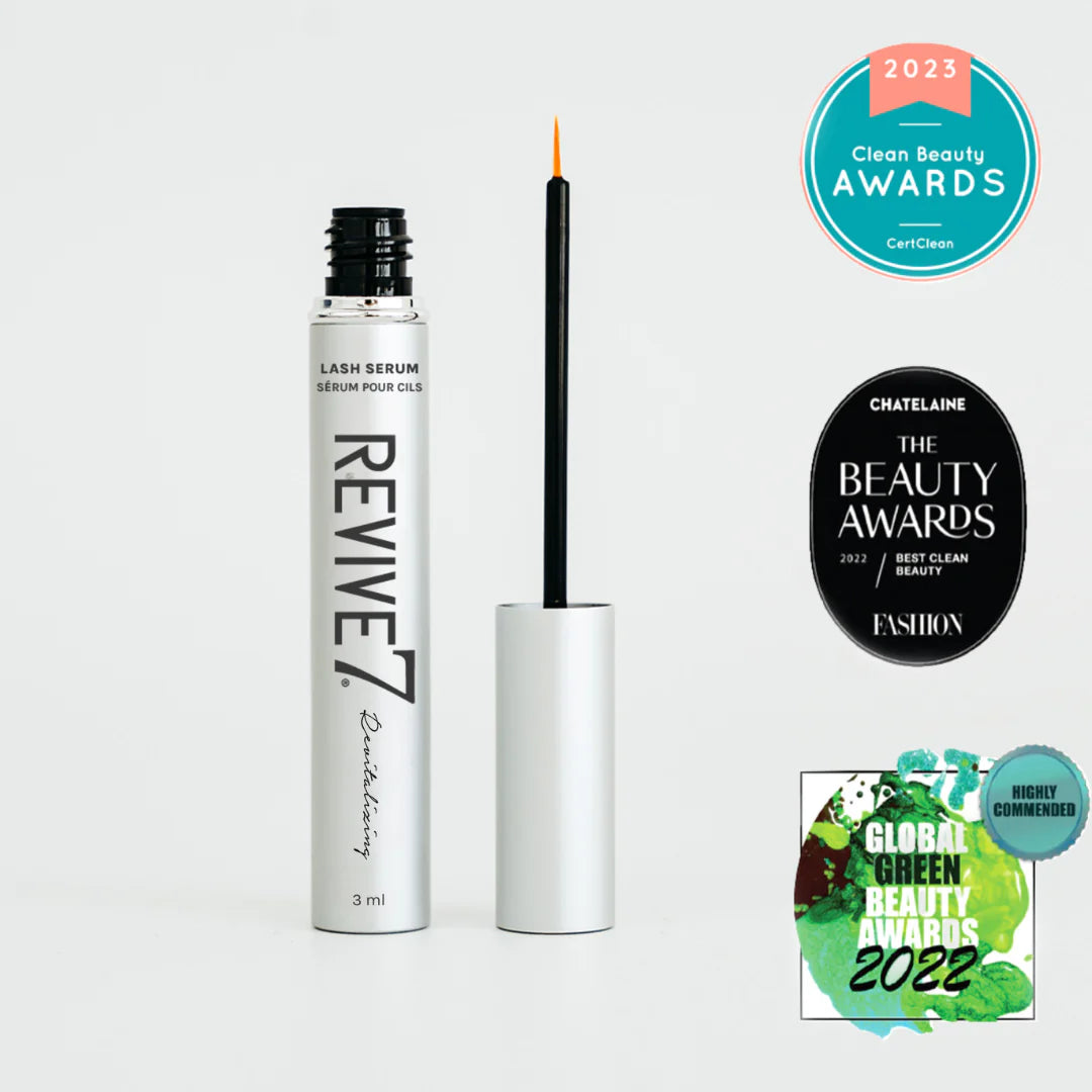 Revive 7 Global green beauty awards - highly recommended lash serum for long lashes