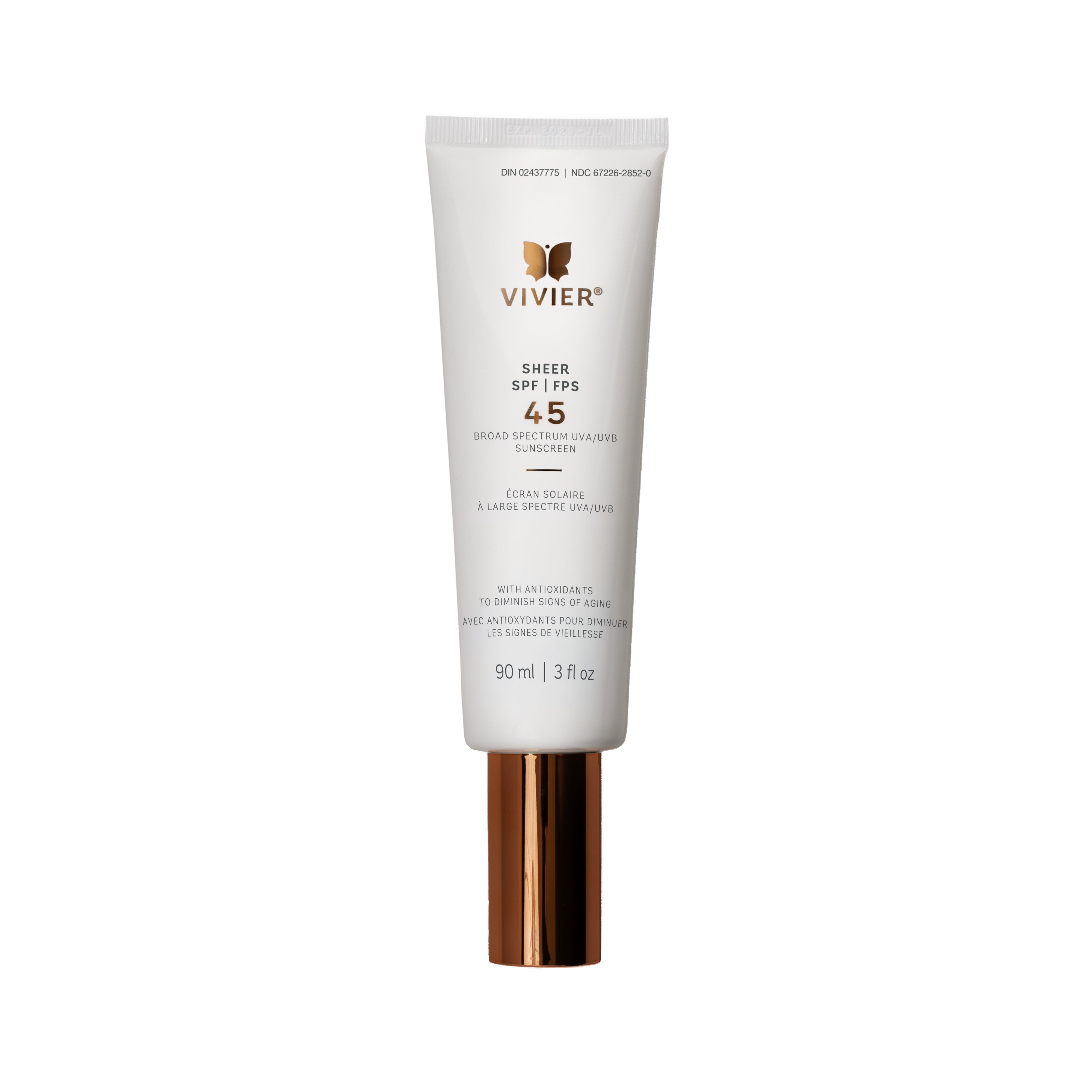 Sheer SPF 45 Vivier Bottle