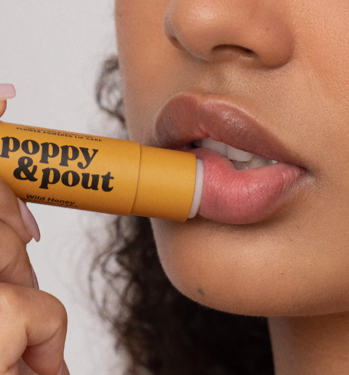 Poppy & Pout Lip Balm - Wild Honey