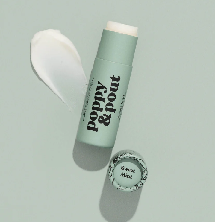 Poppy & Pout Lip Balm - Sweet Mint