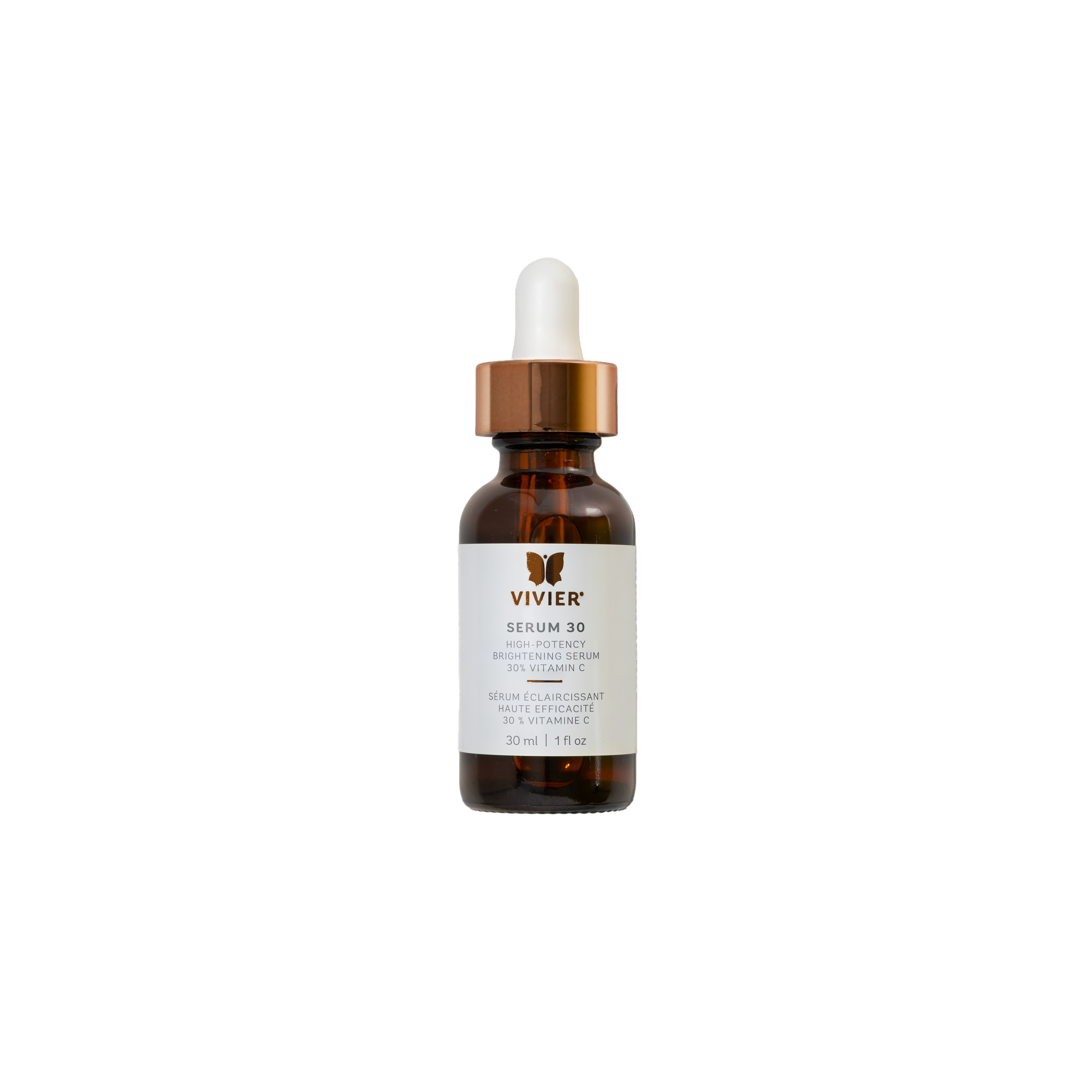 Serum 30 Bottle - Visibly brightens and evens skin tone for a clearer, more radiant complexion.