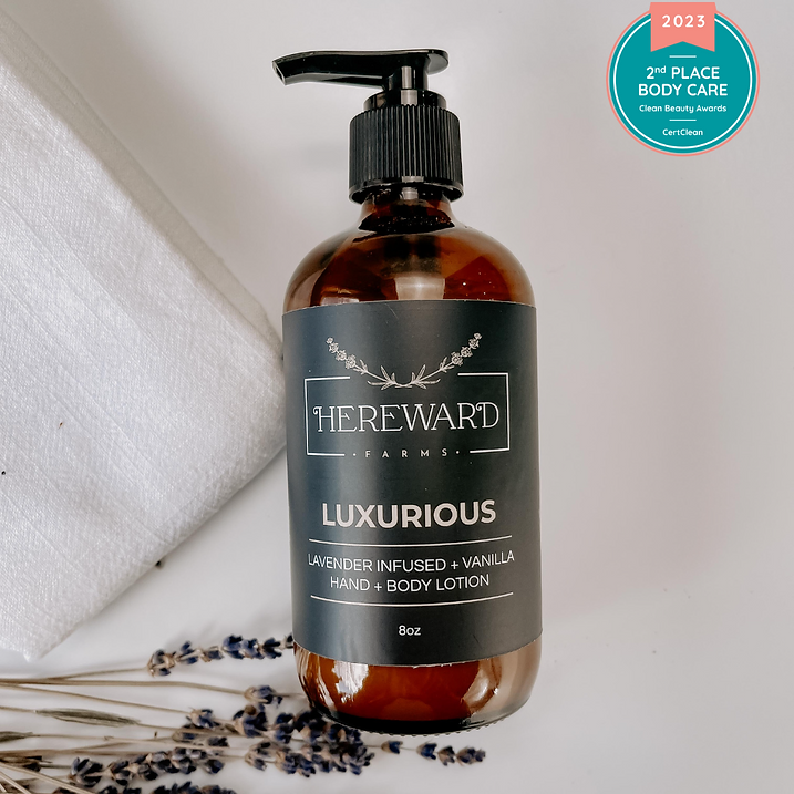 Luxurious Lavender Infused Hand + Body Lotion