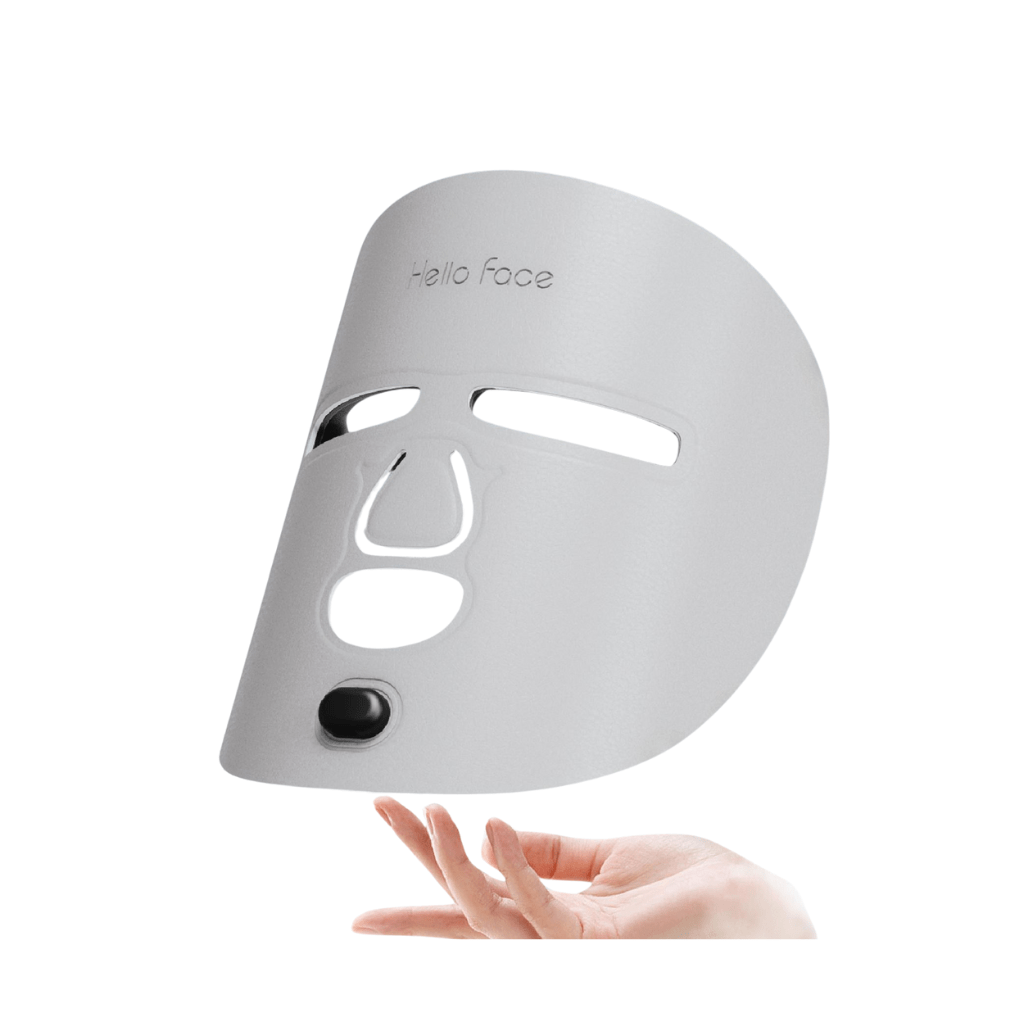 Hello face red light therapy mask now at Foxy Face Studio in Orangeville, ON