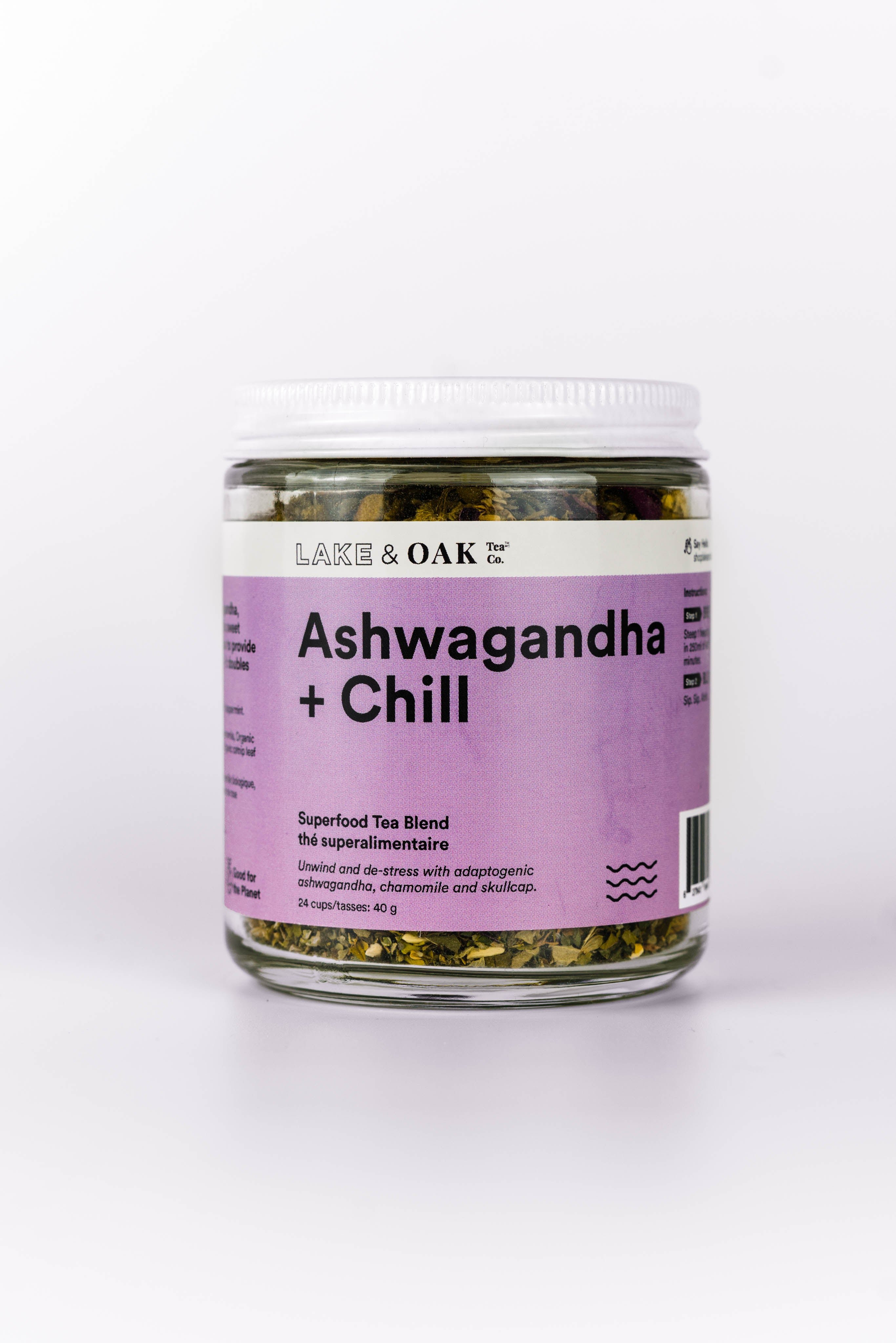 Ashwagandha + Chill -  Superfood Tea Blend