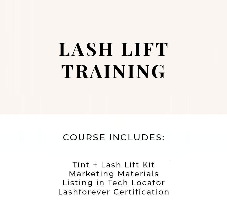 LASH LIFT TRAINING DEPOSIT